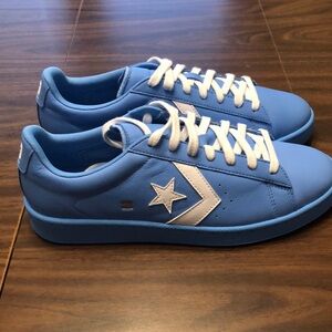 CONVERSE PRO LEATHER OX SIZE 9 UNIVERSITY BLUE/WHITE